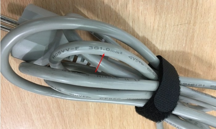 Dây Nguồn 2 Chân Tròn Volex M2511 V1625 8120-6811 AC Power Cord Europe Plug Schuko CEE 7/7 To IEC320 C13 10A 250V 3x1.0mm For PC Dell HP Lenovo Length 2.3M