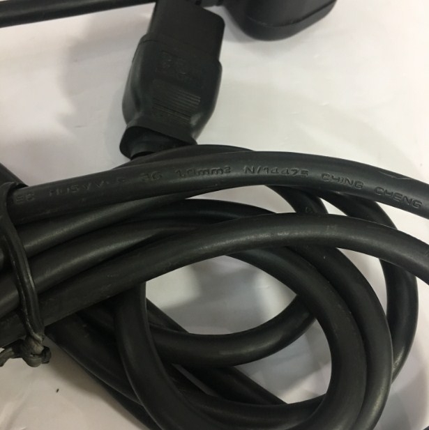 Dây Nguồn CHING CHENG EL-210 EL-701 UK Chuẩn 3 Chấu Có Cầu Chì AC Power Cord BS1363 to C13 10A 250V 3X1.0mm Length 2.5M