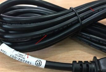 Dây Nguồn Longwell AC Power Cord Ext Cable IEC-320 C5 to C14 192292-001 2.5A 250V 3x0.75mm Length 3.5M