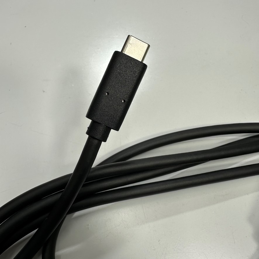 Cáp 1.8M 6ft Dell M1W76-HTN1 USB 3.1 Type-C Male to USB 3.0 Male Shielded Cable 80°C 30V VW-1 For Industrial Camera, PLC/HMI Type-C Plug Power and Data Transfer 5Gbit/s