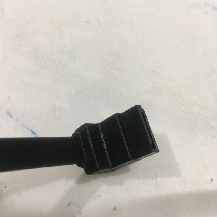 Cáp Dữ Liệu MSI SATA 7 Pin SATA 90 Degree Left Angle to Straight 7 Pin Cable PVC Black Length 40Cm