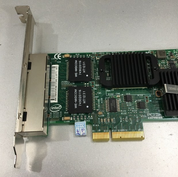 Card Mạng Máy Chủ DELL INTEL PRO/1000 ET QUAD 4 Ports Gigabit Ethernet SERVER ADAPTER PCI Express X4 CARD Part Number 0HM9JY