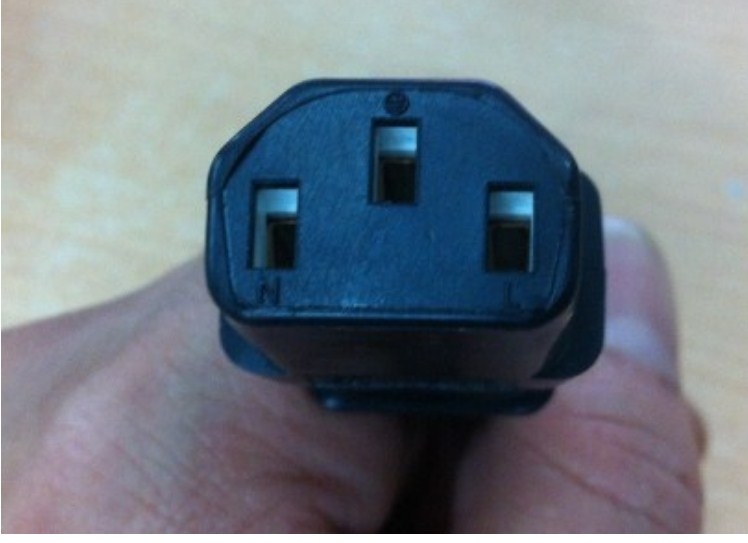Dây Nguồn 2 Chân Tròn LINETEK LP-33 LS-60 AC Power Cord Europe Plug Schuko CEE 7/7 90 Degree to IEC320 C13 10A 250V 3x1.5mm For Thiết Bị Mạng Cisco Và Máy Chủ Length 1.5M