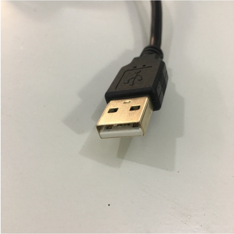 Cáp Máy In Printer Original USB 2.0 Type A Male To Type B Male Cable For Máy In Hóa Đơn BIXOLON SRP-350 SRP-352 PLUSIII 28AWG Black Length 1.5M