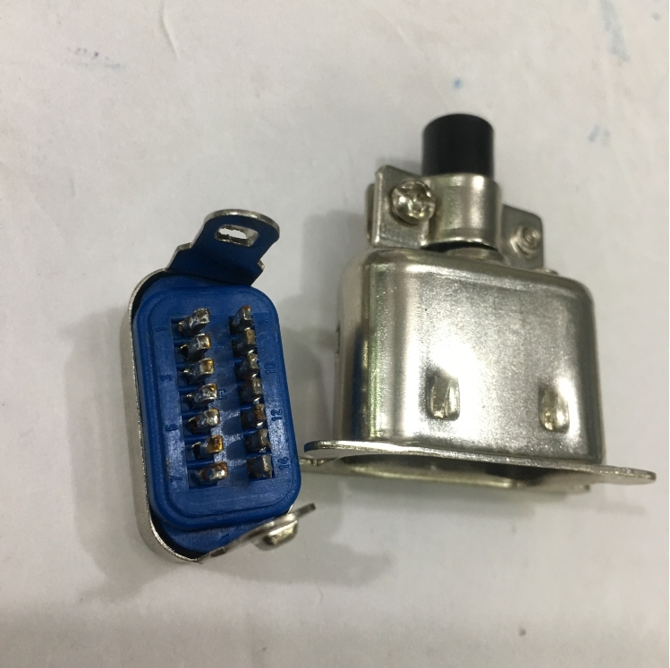 Bộ Rắc Hàn Cổng Connectors IEEE-488 DB14 Male RS PRO 14-Way IDC Connector Plug For Cable Mount 2-Row