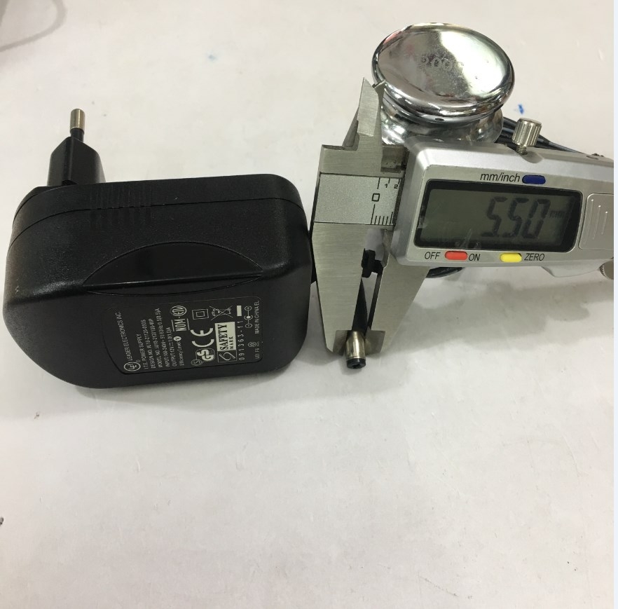 Adapter Original 12V 1A 12W LEI Leader Electronics IU18-2120100-WP Connector Size 5.5mm x 2.1mm