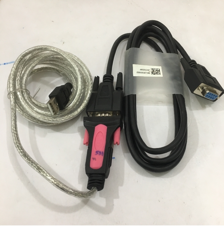 Bộ Cáp Chuyển Đổi USB 2.0 to Serial RS232C Z-TEK Và Cáp RS232C 6232-9F9F-03CR Null Modem With Full Handshaking DB9 Female to DB9 Female Cable PVC Black