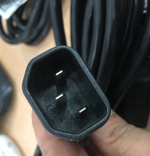 Dây Nguồn Cisco Juniper IEC 60320 C13 to C14 10V 250V AC Power Cord 740-034568 PDU UPS 3x1.0mm Length 2.5M