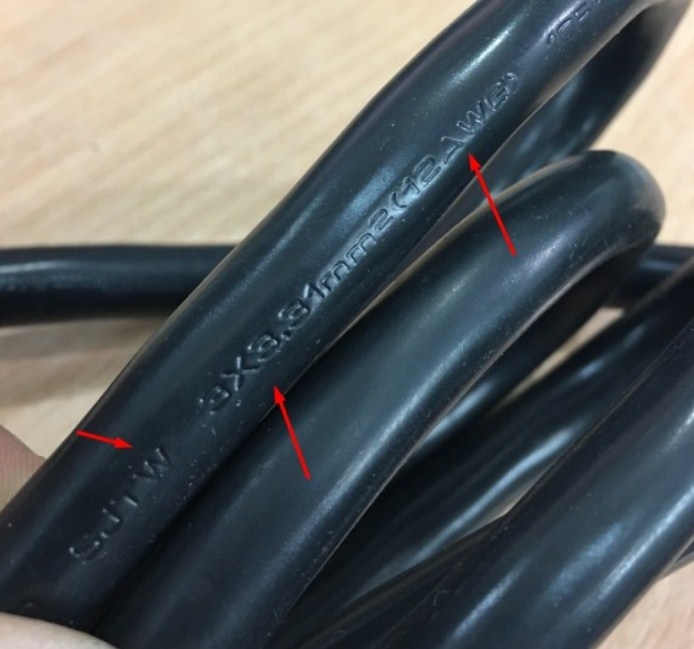 Dây Nguồn Server Well Shin WS-003D WS-002F AC Power Cord IEC60320 C19 To C20 20A 250V 12AWG 3x3.31mm For Máy Chủ Và Cisco Router Length 2M