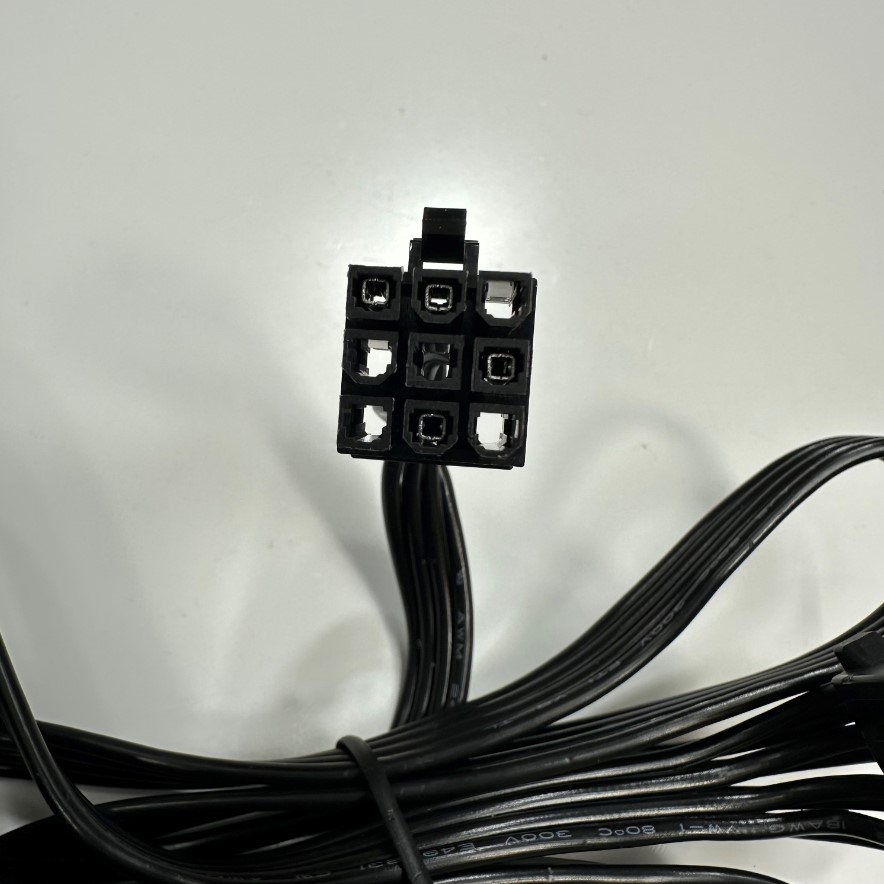 Dây Nguồn 1M 3.3ft Super Flower Patented PERIF 9 Pin Male to 4 Port ATA Power Cable 4 Pin Molex Hard Drive HDD IDE Power Connector 60/15/15/15Cm For Super Flower LEADEX G650
