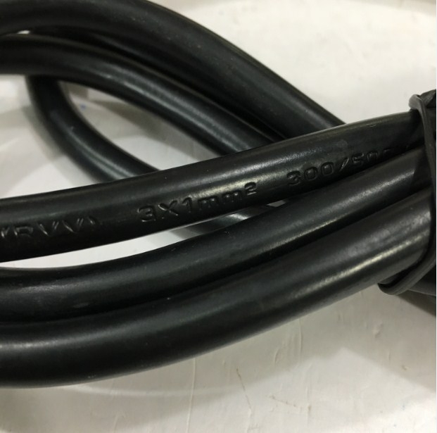Dây Nguồn AC Power Cord C13 to C14 10A 250V 3x1.0mm² 18AWG For UPS PDU APC ARES Eaton Emerson Và Server Rack Length 1.5M
