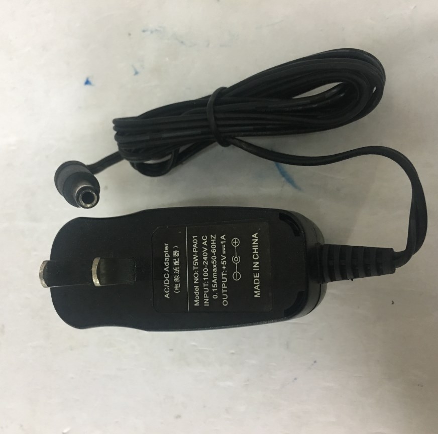 Adapter Original 5V 1A 5W T5W-PA01 Power Supply Connector Size 5.5mm x 2.5mm