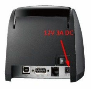 Adapter Original POS Printer Appostar RTP-2262 APD DA-48Q12 12V 4A Connector Size 5.5mm x 2.5mm