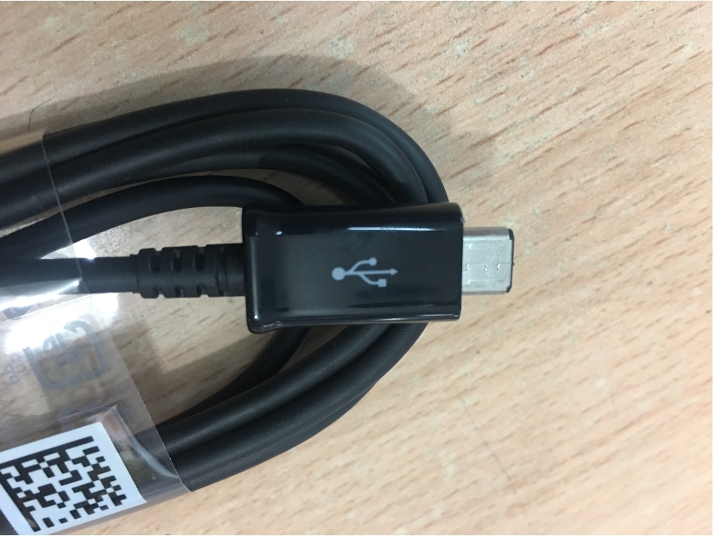 Cáp Sạc Và Đồng Bộ Hóa Thiết Bị Di Động Samsung HTC LG Micro USB to USB Data Link Cable Black Length 1.4M