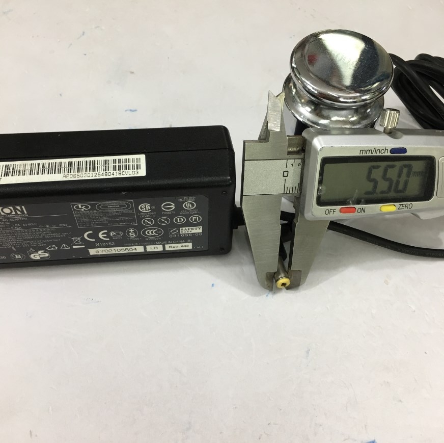 Adapter Original 19V 3.42A 65W LITEON PA-1650-02 Connector Size 5.5mm x 1.7mm 90 Degree