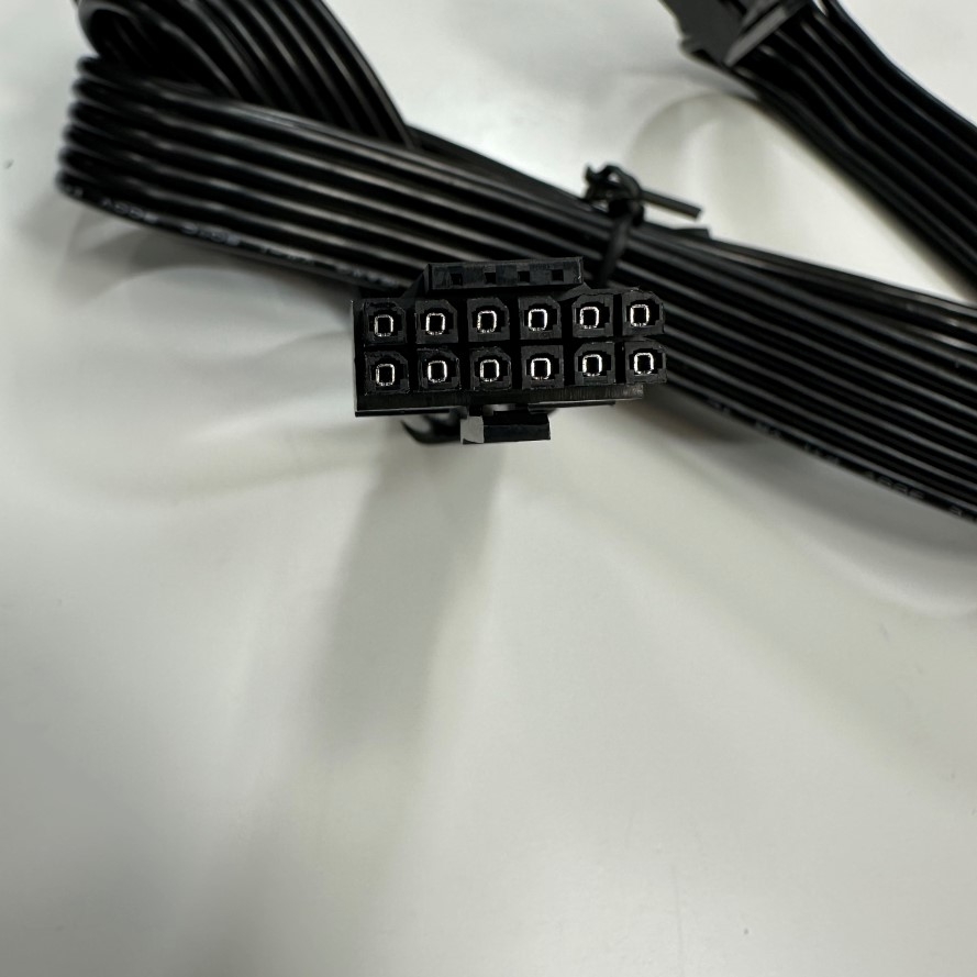 Dây Nguồn 75Cm 2.5ft 600W PCI-E 5.0 12VHPWR (12+4Pin) Male to Super Flower Patented Dual 2 Port 9 Pin Male PSU Power Cable 16AWG For Leadex V & VI Platinum