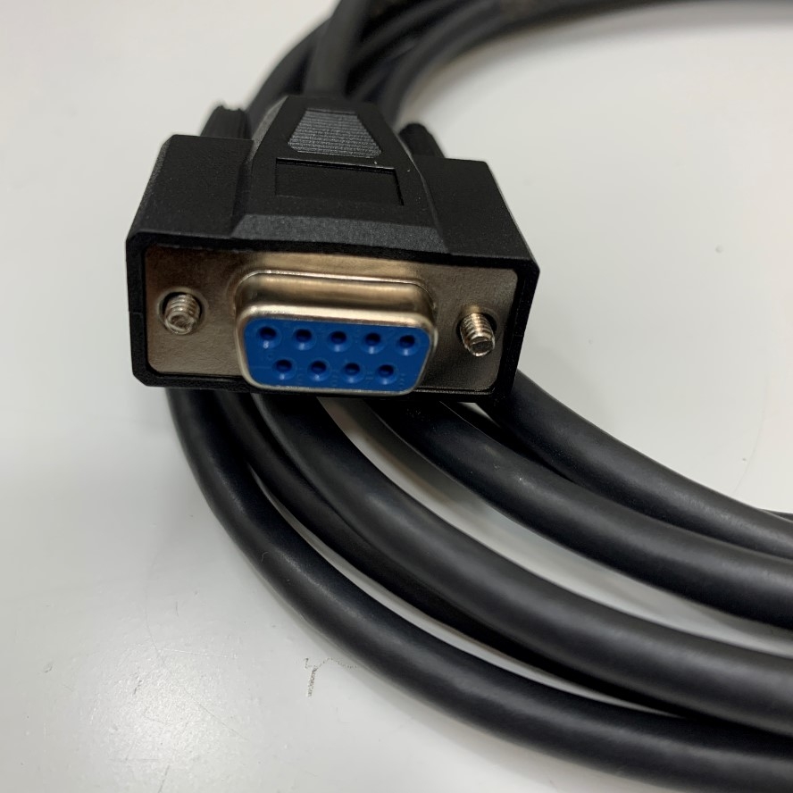 Cáp 3M 10ft RS-232C Cable Shielded DB9 Male to Female For Cân Bàn Điện Tử In Tem Dán Nhãn Mã Vạch IND-100 Computer Data Communication