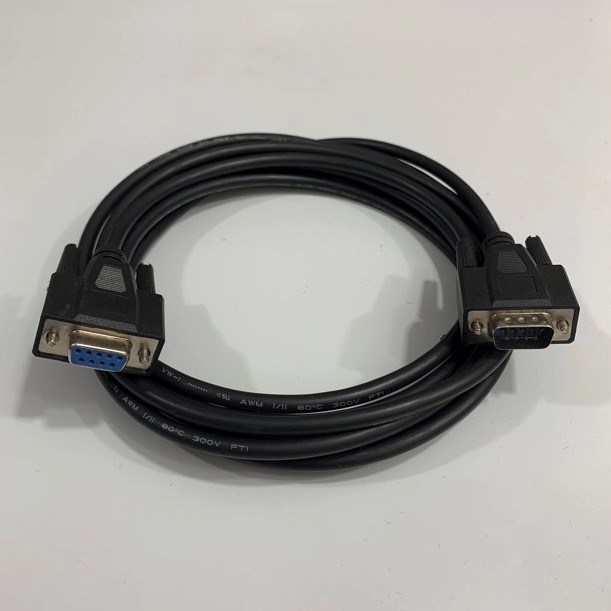 Cáp Điều Khiển RS232 Serial Port Data Cable DB9 Male to DB9 Female Dài 10M For Inkjet Plotter TW-1800P ST-1800T E-cut 2000/2200 Inkjet Plotter Inkjet Printer