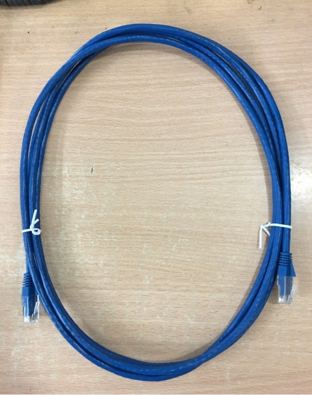 Dây Nhẩy ADC KRONE Cat6 RJ45 UTP Patch Cord Straight-Through Cable 6451 5 939-30B PVC Jacketed Blue Length 3M