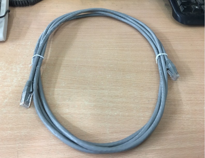 Dây Nhẩy ADC KRONE Cat6 RJ45 UTP Patch Cord Straight-Through Cable 6451 5 994-30B PVC Jacketed GREY Length 3M