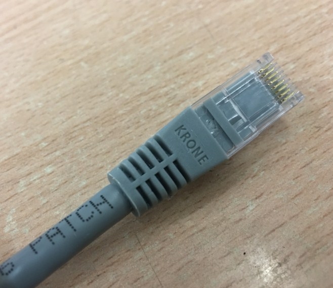 Dây Nhẩy ADC KRONE Cat6 RJ45 UTP Patch Cord Straight-Through Cable 6451 5 994-30B PVC Jacketed GREY 2pcs/Lot Length 3M