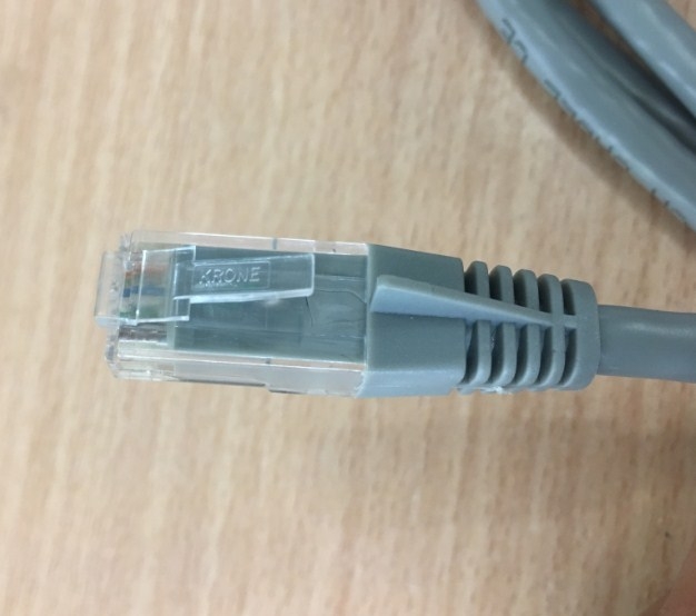 Dây Nhẩy ADC KRONE Cat6 RJ45 UTP Patch Cord Straight-Through Cable 6451 5 994-30B PVC Jacketed GREY Length 3M