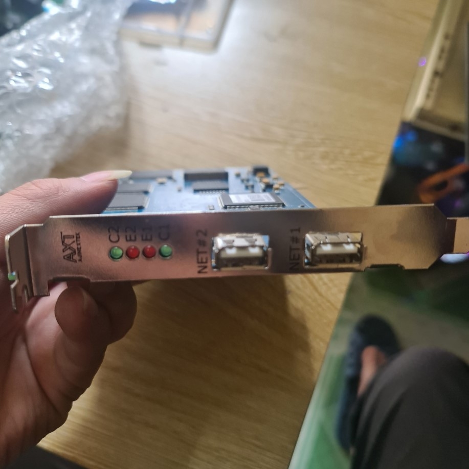 Card Công Nghiệp AJINEXTEK PCI 4X Card R1604Mlii V1.0 For Bộ Điều Khiển Chuyển Động Motion Control Board
