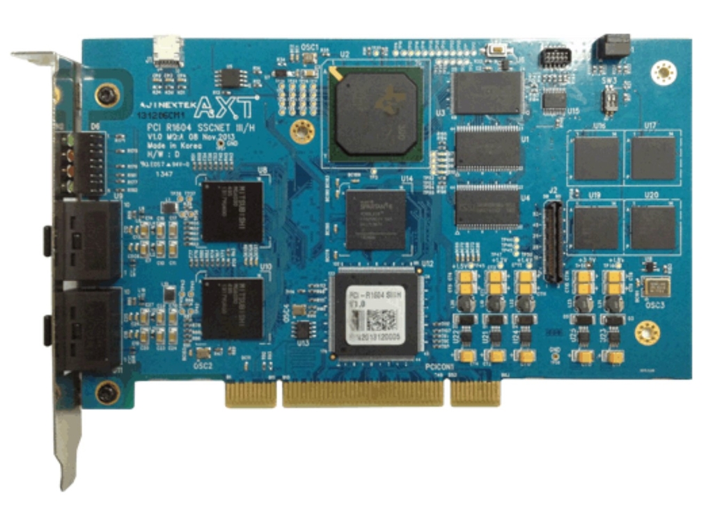 Card Công Nghiệp AJINEXTEK PCI 4X Card R1604Mlii V1.0 For Bộ Điều Khiển Chuyển Động Motion Control Board