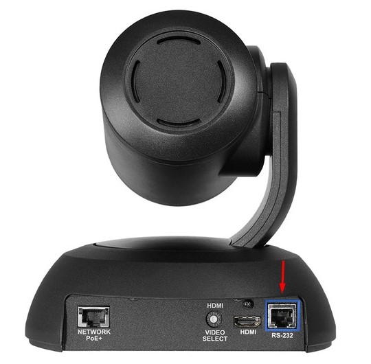 Cáp Điều Khiển Từ Xa RS232 RJ45 to DB9 Female 1.5M For Vaddio RoboSHOT 12E 1080p PTZ Network Camera Với HC-JOY-G3 Joystick Controller