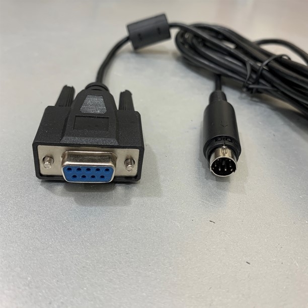 Cáp Lập Trình PLC Programming CCA783 Cable 3M Mini din 6 Pin Male to RS232 Female For Schneider Sepam Relay Series 20,40,50,80 Với Máy tính