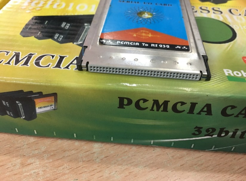PCMCIA CardBus 54mm to RS232 1 Port Adapter