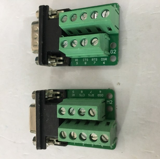 Bộ Rắc Đầu Nối Không Hàn Serial Interface BECKHOFF BC8150 RS485 RS232 Bus Terminal Controllers RS232 DB9 Female And RS232 DB9 Male