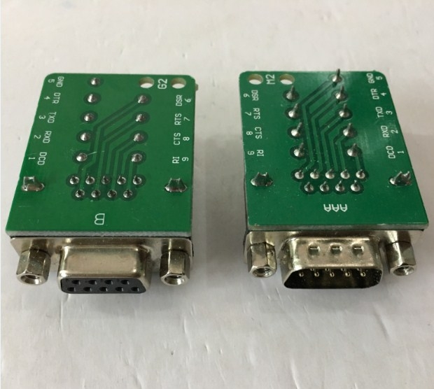 Bộ Rắc Đầu Nối Không Hàn Serial Interface BECKHOFF BC8150 RS485 RS232 Bus Terminal Controllers RS232 DB9 Female And RS232 DB9 Male