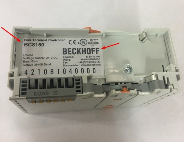 Bộ Rắc Đầu Nối Không Hàn Serial Interface BECKHOFF BC8150 RS485 RS232 Bus Terminal Controllers RS232 DB9 Female And RS232 DB9 Male