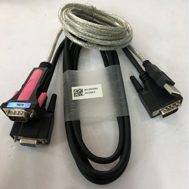 Bộ Cáp Điều Khiển PLC Module BECKHOFF BC8150 Truyền Dữ Liệu Giữa Máy Tính Và BECKHOFF BC8150 Serial interface USB 2.0 to RS232 Z-Tek và RS232 DB9 Female to DB9 Male 3 Wire Cross Link Serial Cable Black Length 1.8M