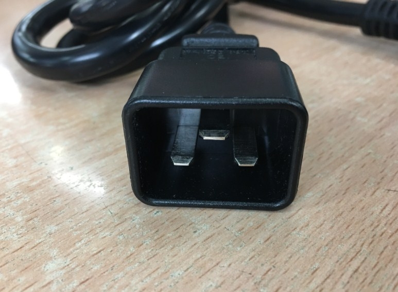 Dây Nguồn Máy Chủ IBM DELL LENOVO FUJITSU HP Server For UPS Rack Mounting APC AC Power Cord E-JUN EL-88 EL-99 C19 to C20 16A 250V 14AWG 3x2.5mm Length 2.5M