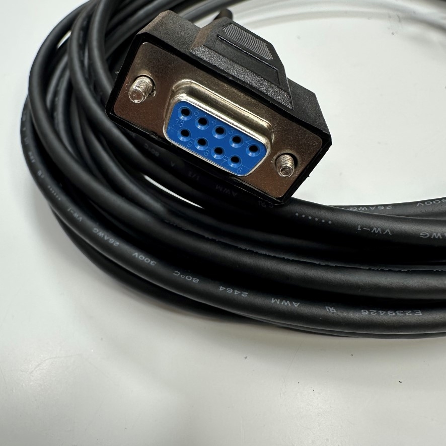 Cáp 7M 23.3ft DB25 Male to DB9 Female Shielded Cable RS-232C Communication For FANUC NC601A & CNC witch DNC Transfer/Computer Serial Data
