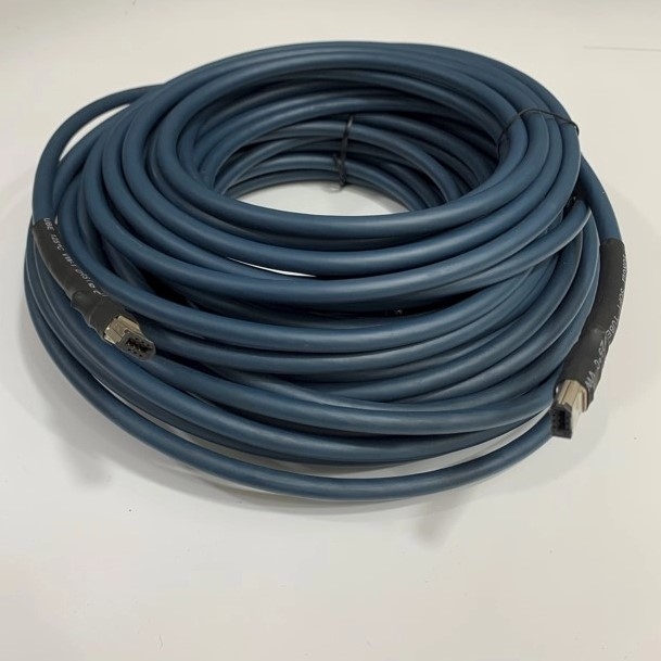 Cáp IF-MIDAPC-10-PAC Dài 10M Industrial IEEE 1394 Firewire Cable 1394A 6Pin to 6Pin For Industrial Camera IMI TECH IMC-11 FT IMC-15FT, IMAGINGSOURCE Camera