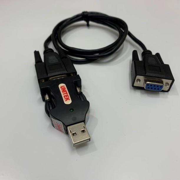 Combo Cáp Kết Cân Treo Điện Tử Wireless Digital Scale OCS-SZ-30 Với Máy Tính RS232 Cable DB9 Female to Female Dài 1.8M + USB to Serial Cable Adapter