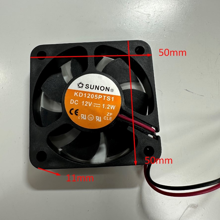 FAN SUNON KD1205PTS1 DC 12V 1.2W 50x50x11mm