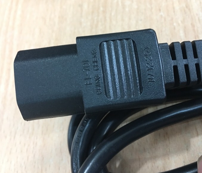 Dây Nguồn CHING CHENG E88446 EL-302 EL-701 NEMA 5-15P to C13 AC Power Cord 10A 125V 3x0.824mm² 18AWG Length 1.8M