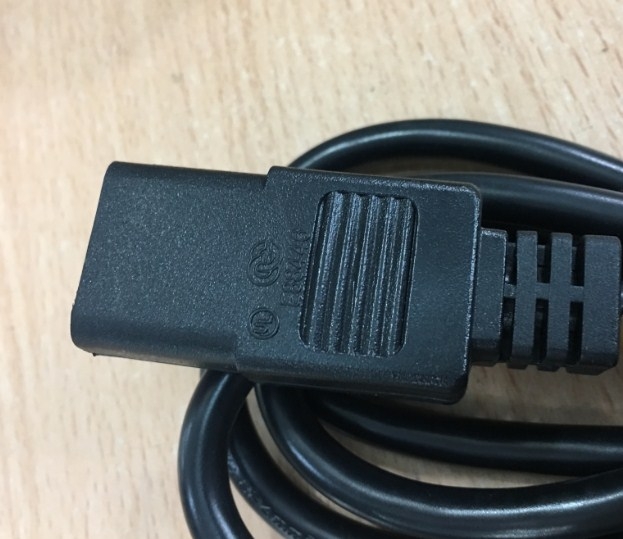 Dây Nguồn CHING CHENG E88446 EL-302 EL-701 NEMA 5-15P to C13 AC Power Cord 10A 125V 3x0.824mm² 18AWG Length 1.8M