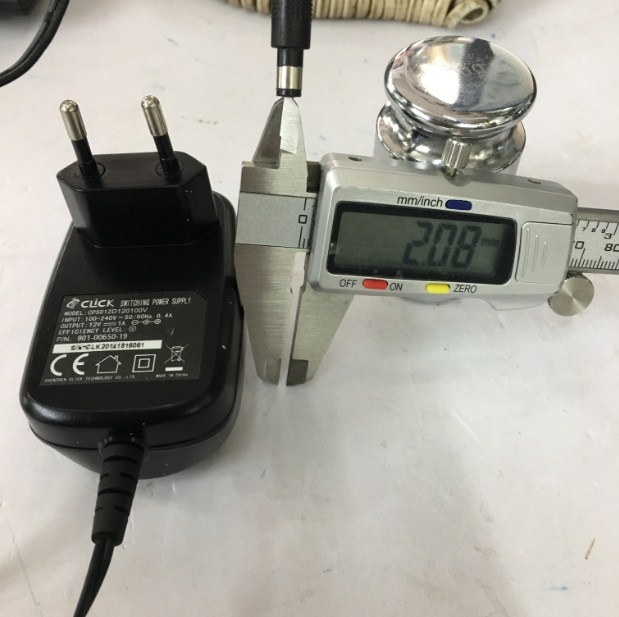 Adapter Original CLICK 12V 1A 12W CPS012D120100V Connector Size 5.5mm x 2.1mm