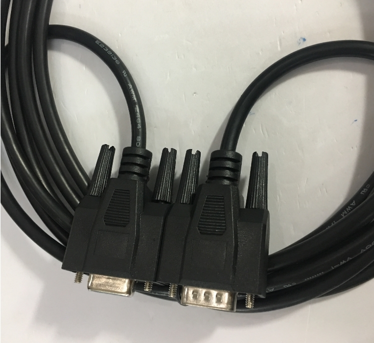 Cáp Cổng Com RS232 Âm Dương Dây Thẳng Chất Lượng Cao DB9 Extension Cable Male to Female Black Length 2M