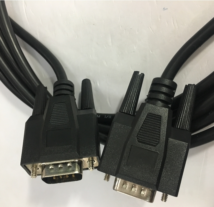 Cáp Lập Trình Connection to an AC-500 with the TK681 CP600-AC500 RS232 Communication Cable Kết Nối ABB HMI CP600 Series Với ABB AC500 PLC Qua Giao Thức RS232 DB9 Male to DB9 Male Black Length 3M