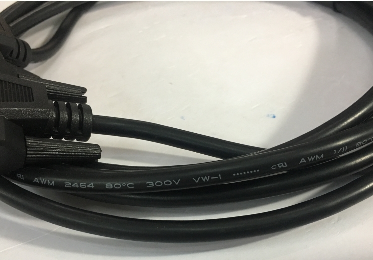 Cáp Lập Trình Connection to an AC-500 with the TK681 CP600-AC500 RS232 Communication Cable Kết Nối ABB HMI CP600 Series Với ABB AC500 PLC Qua Giao Thức RS232 DB9 Male to DB9 Male Black Length 3M