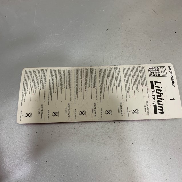 Pin Cmos Maxell CR2032 3V Lithium Battery 1 Pieces For Computer Cân Điện Tử Sức Khỏe Khóa Điện Tử Xe Máy Ô Tô