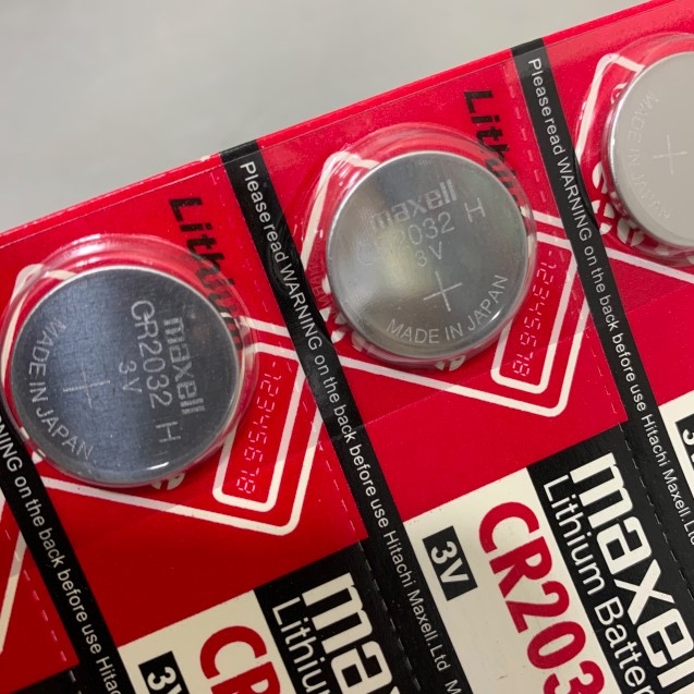 Pin Cmos Maxell CR2032 3V Lithium Battery 1 Pieces For Computer Cân Điện Tử Sức Khỏe Khóa Điện Tử Xe Máy Ô Tô