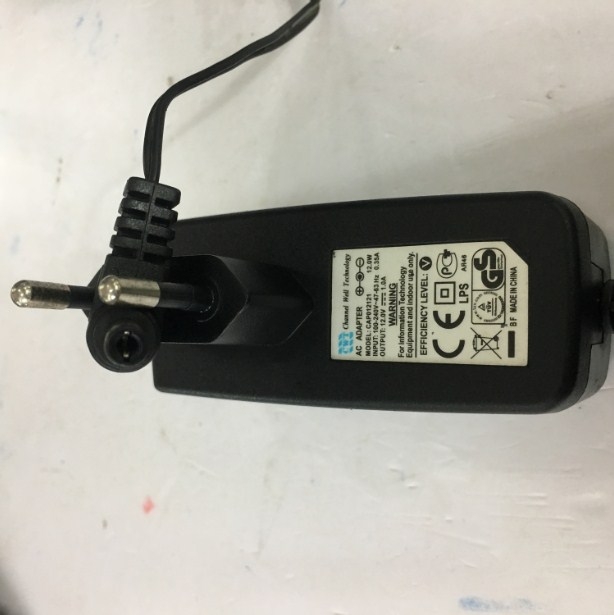 Adapter Original CWT 12V 1A 12W CAP012121 Connector Size 5.5mm x 2.5mm