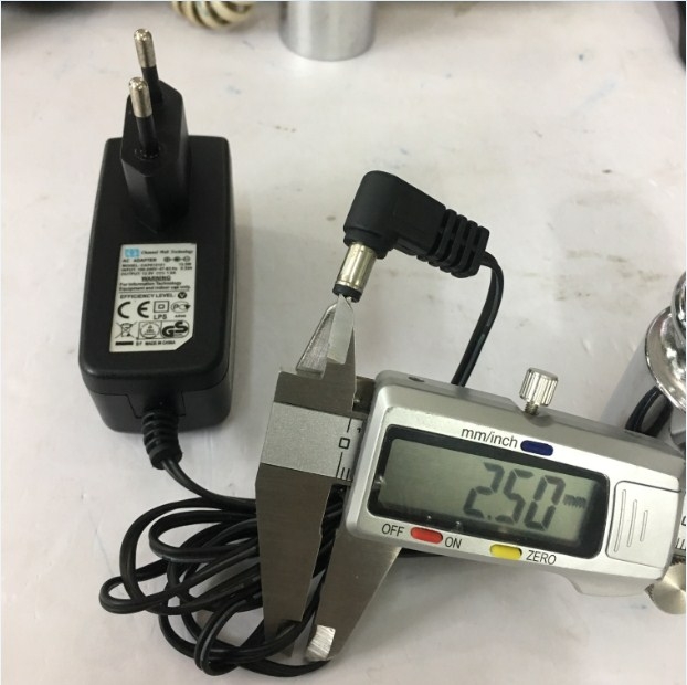 Adapter Original CWT 12V 1A 12W CAP012121 Connector Size 5.5mm x 2.5mm